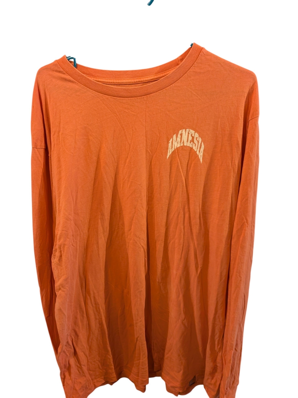 Men's Long Sleeve Tee - Orange